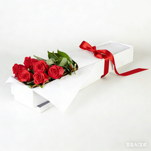 6 Red Roses in Presentation Box