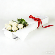 6 Red Roses in Presentation Box