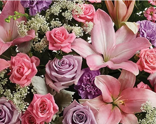 Pastel Box Arrangement