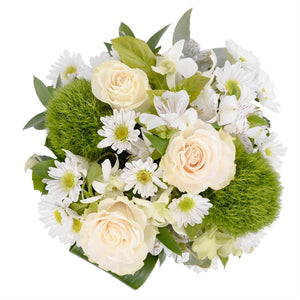 Classic Low Vase Arrangement