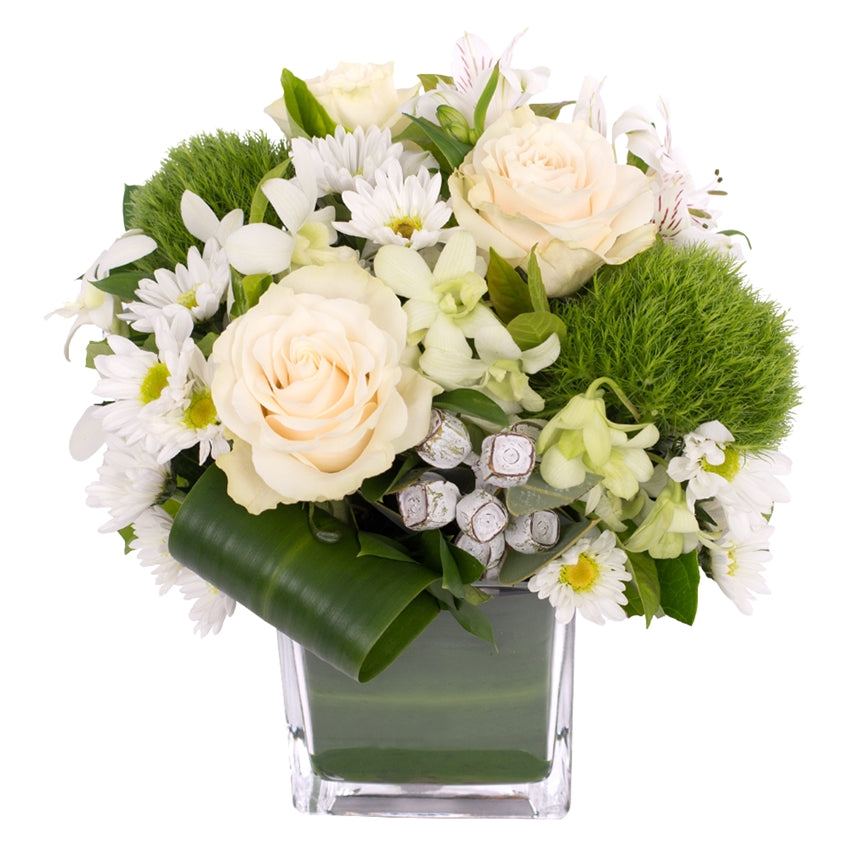Classic Low Vase Arrangement